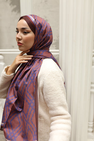 Silk Home Patterned Soft Scarf 70016-18 