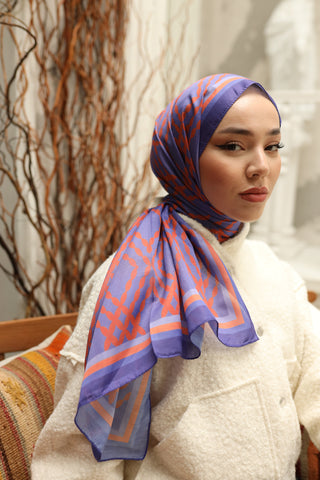 Silk Home Patterned Soft Scarf 70016-19 