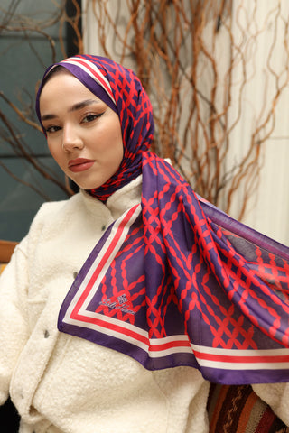 Silk Home Patterned Soft Scarf 70016-20 