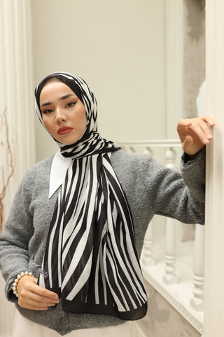 Silk Home Desenli Soft Şal 70018-01