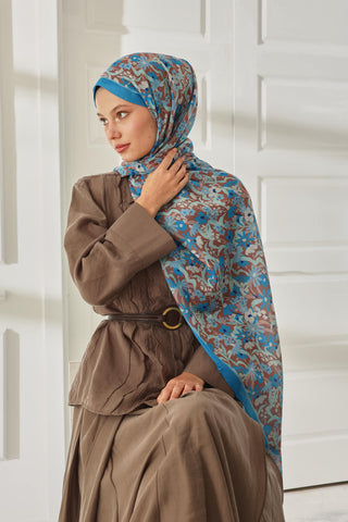 Silk Home Patterned Soft Scarf 70019-07 