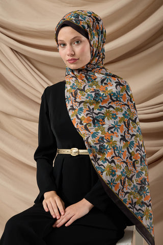 Silk Home Patterned Soft Scarf 70019-15 