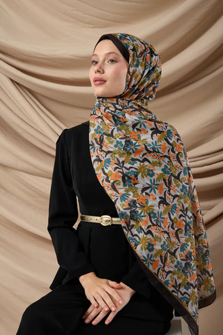 Silk Home Patterned Soft Scarf 70019-15 