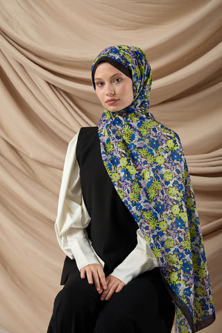 Silk Home Patterned Soft Scarf 70021-16 