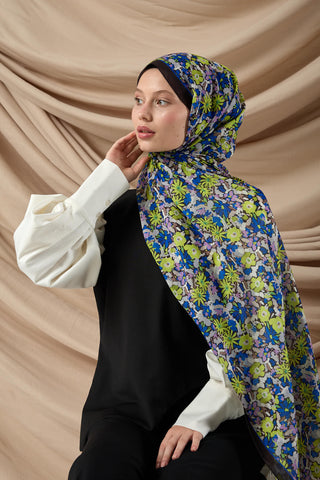 Silk Home Patterned Soft Scarf 70021-16 