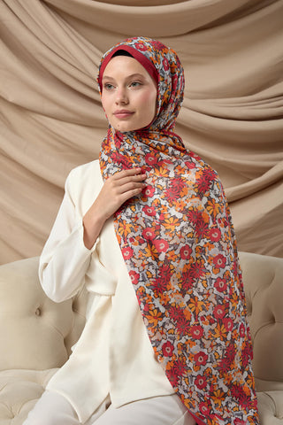 Silk Home Patterned Soft Scarf 70021-23 