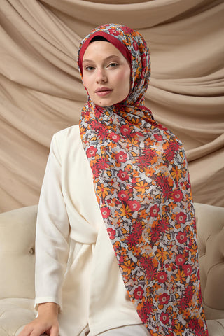 Silk Home Patterned Soft Scarf 70021-23 