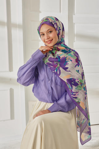 Silk Home Desenli Soft Şal 70023-02