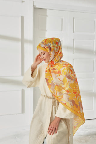 Silk Home Patterned Soft Scarf 70023-03 