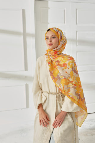 Silk Home Patterned Soft Scarf 70023-03 