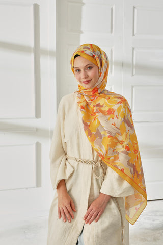 Silk Home Patterned Soft Scarf 70023-03 
