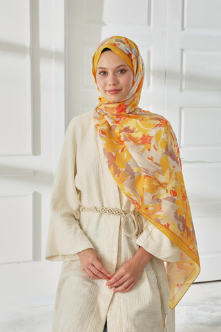 Silk Home Patterned Soft Scarf 70023-03 