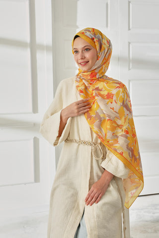 Silk Home Patterned Soft Scarf 70023-03 