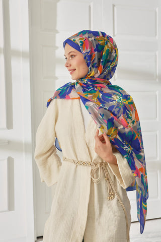 Silk Home Desenli Soft Şal 70023-05