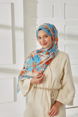 Silk Home Desenli Soft Şal 70023-08
