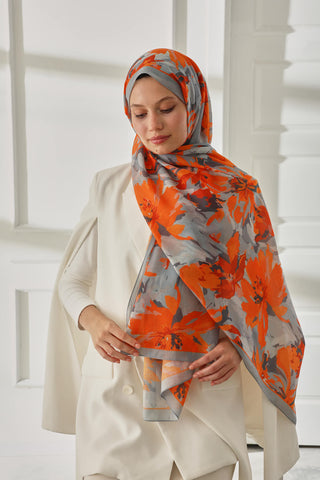 Silk Home Patterned Soft Scarf 70023-12 