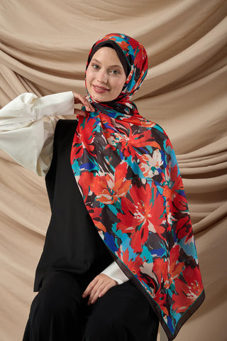 Silk Home Desenli Soft Şal 70023-13