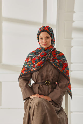 Silk Home Desenli Soft Şal 70024-11