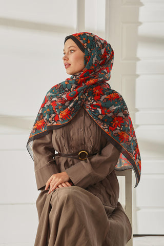 Silk Home Desenli Soft Şal 70024-11