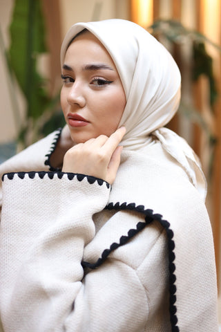 Silk Home Düz Micro Saten Eşarp 28010-11