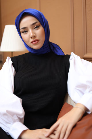Silk Home Düz Micro Saten Eşarp 28010-06