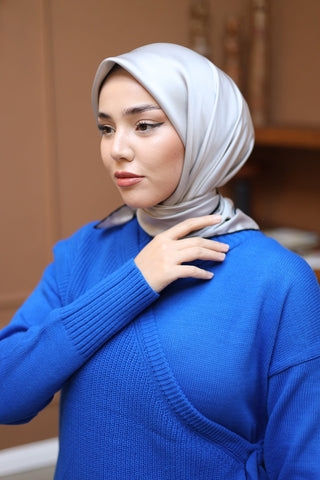 Silk Home Düz Micro Saten Eşarp 28010-04