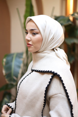 Silk Home Düz Micro Saten Eşarp 28010-11