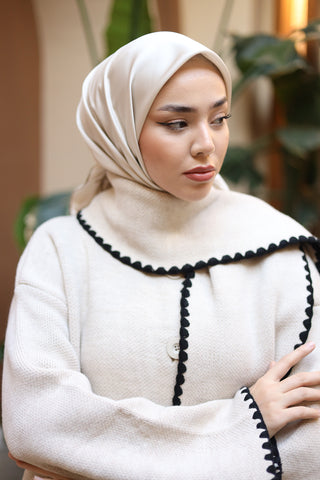 Silk Home Düz Micro Saten Eşarp 28010-11