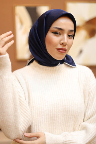 Silk Home Düz Micro Saten Eşarp 28010-05