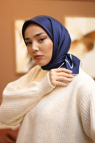 Silk Home Düz Micro Saten Eşarp 28010-05