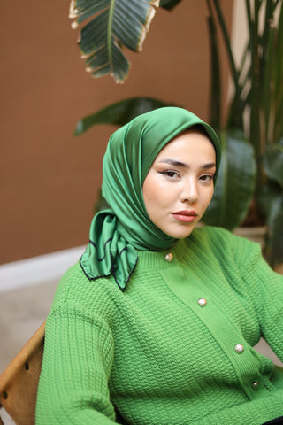Silk Home Düz Micro Saten Eşarp 28010-14 - Micro Saten Eşarp - | Silk Home