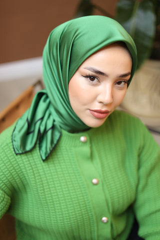 Silk Home Düz Micro Saten Eşarp 28010-14 - Micro Saten Eşarp - | Silk Home