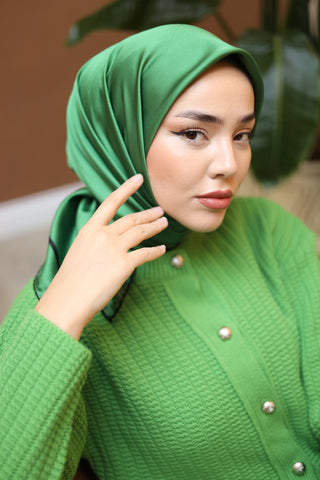 Silk Home Düz Micro Saten Eşarp 28010-14 - Micro Saten Eşarp - | Silk Home
