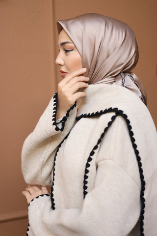 Silk Home Düz Micro Saten Eşarp 28011-10