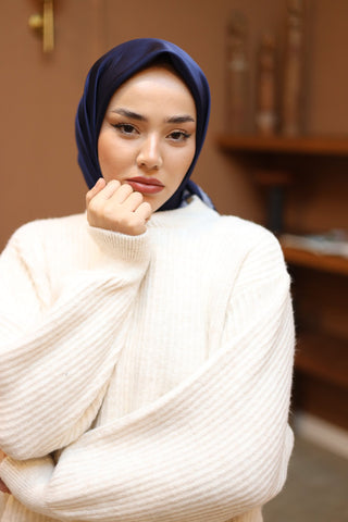 Silk Home Düz Micro Saten Eşarp 28011-05