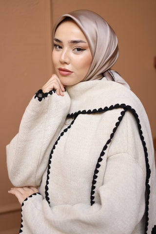 Silk Home Düz Micro Saten Eşarp 28011-10