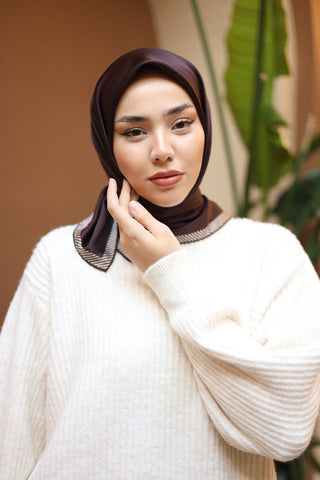 Silk Home Düz Micro Saten Eşarp 28011-08