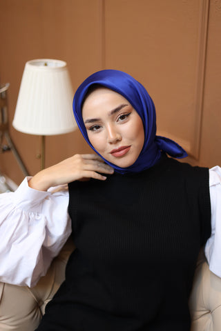 Silk Home Düz Micro Saten Eşarp 28011-07