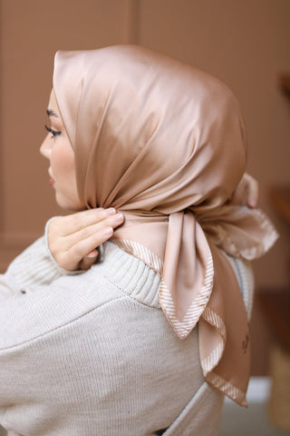 Silk Home Düz Micro Saten Eşarp 28011-09