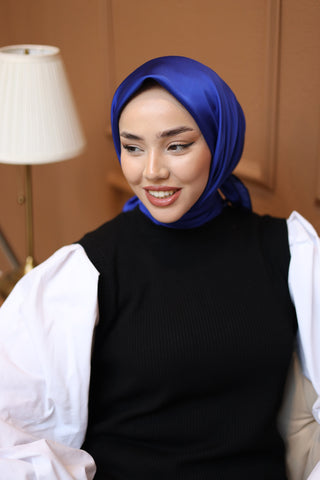 Silk Home Düz Micro Saten Eşarp 28012-06