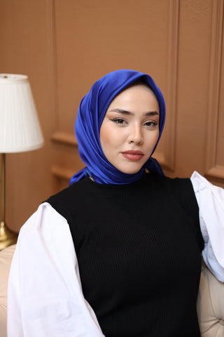 Silk Home Düz Micro Saten Eşarp 28012-06