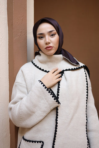 Silk Home Düz Micro Saten Eşarp 28013-08