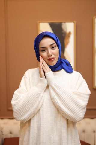 Silk Home Düz Micro Saten Eşarp 28013-06