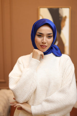 Silk Home Düz Micro Saten Eşarp 28013-06