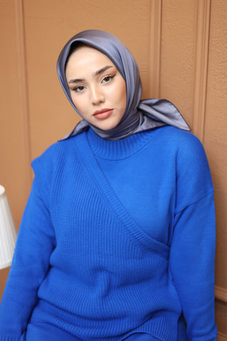 Silk Home Düz Micro Saten Eşarp 28013-07