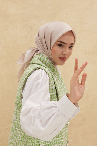 Silk Home Plain Shiny Scarf 75006-51 