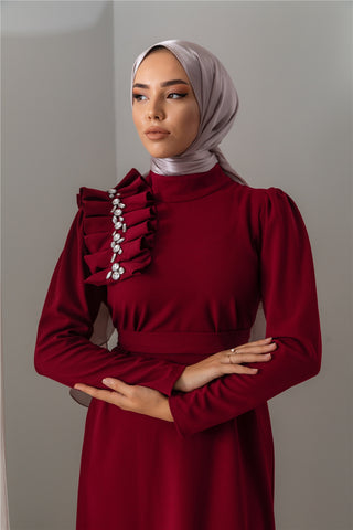 Silk Home Janjan Tek Taraflı Şal 69001-32 - | Silk Home