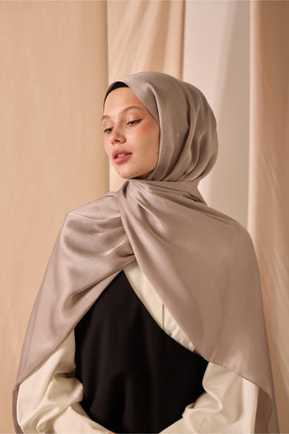 Janjan Shawl, Single-Sided, Stone Pattern, Self-Stringed Texture, Glossy Surface, 75x190 cm.