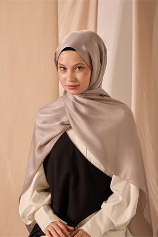 Janjan Shawl, Single-Sided, Stone Pattern, Self-Stringed Texture, Glossy Surface, 75x190 cm.