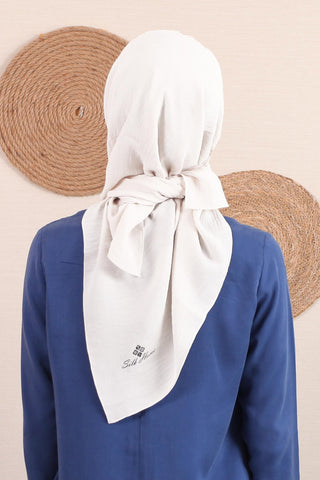 Silk Home Jazz Eşarp Beyaz 78001-47 - 463993471203 - | Silk Home